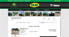 Desktop Screenshot of greenvalleyequipment.net